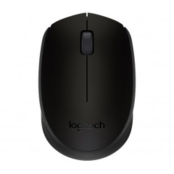 Logitech Wireless Mouse M171 Black, Optical Mouse for Notebooks, Nano receiver,  Black, Retail
